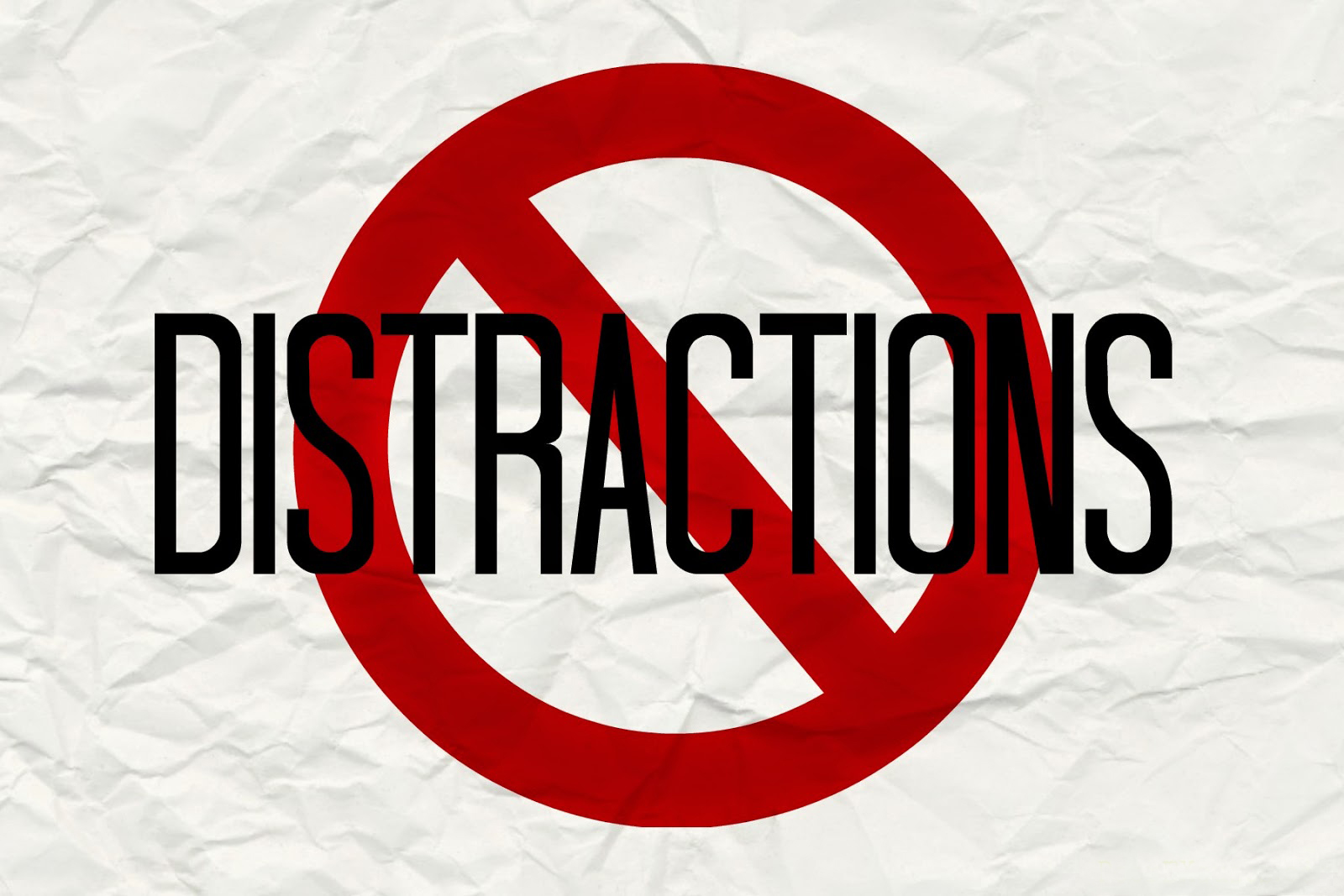 avoid distractions work from home